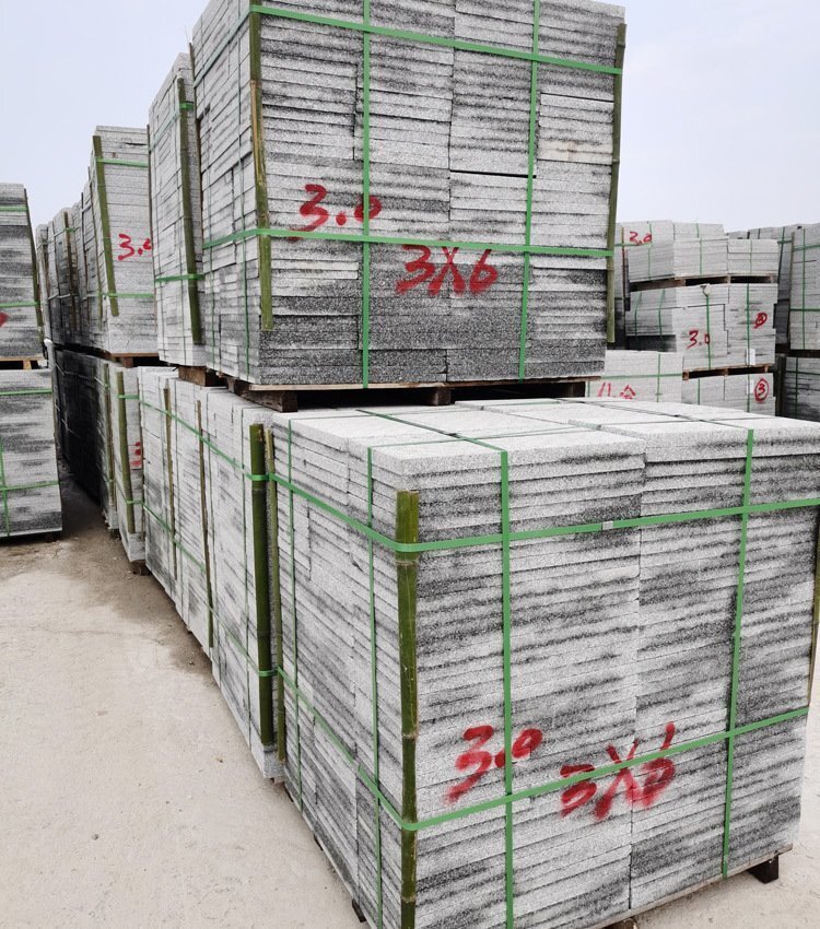 芝麻灰3公分厚火燒板批發(fā) 芝麻灰3公分厚火燒板批發(fā)