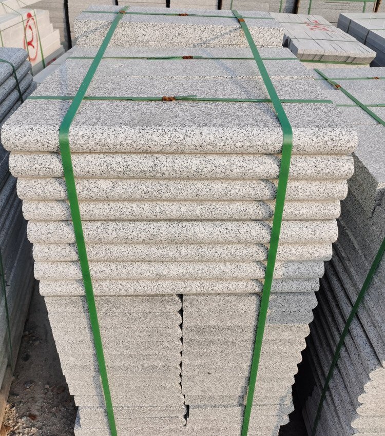 芝麻灰壓頂石正面圖 芝麻灰壓頂石正面圖