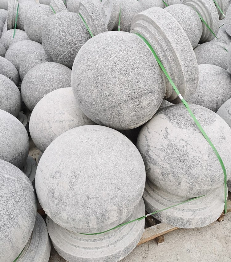 芝麻灰麻石擋車(chē)球500大細(xì)節(jié)圖 芝麻灰麻石擋車(chē)球500大細(xì)節(jié)圖