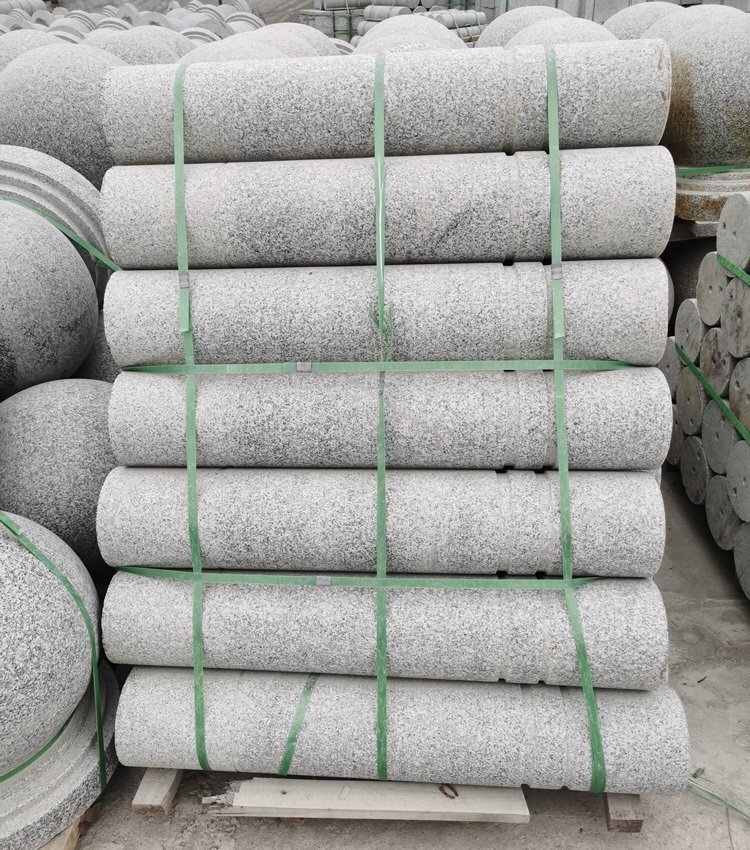 800花崗巖車檔石柱子 800花崗巖車檔石柱子