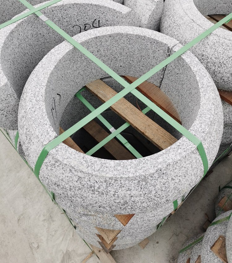 花崗巖麻石柱墩石 花崗巖麻石柱墩石