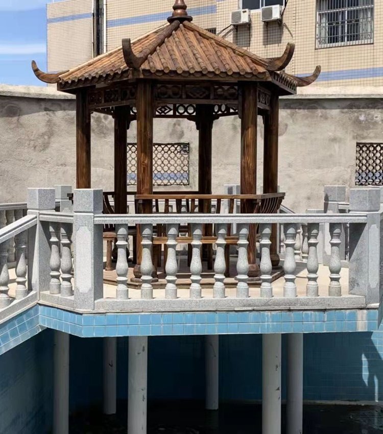 別墅庭院花瓶欄桿效果圖 別墅庭院花瓶欄桿效果圖